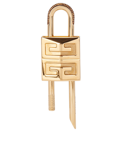 Givenchy Lock Bag Charm, Brass, Gold, B/DB, 3*